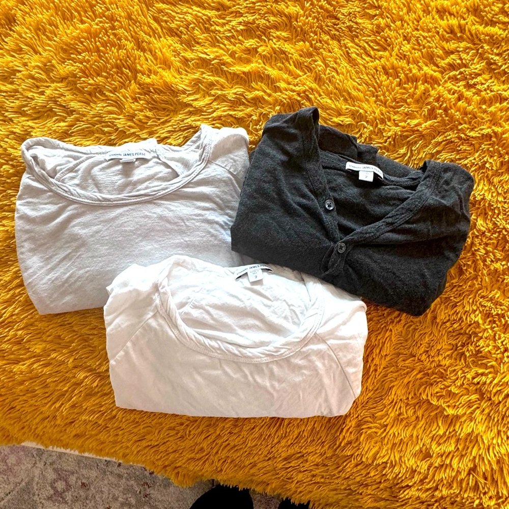 Standard james perse shirts